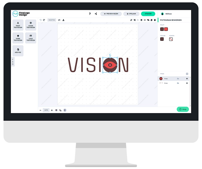 Making your logo with FLD Logo Maker